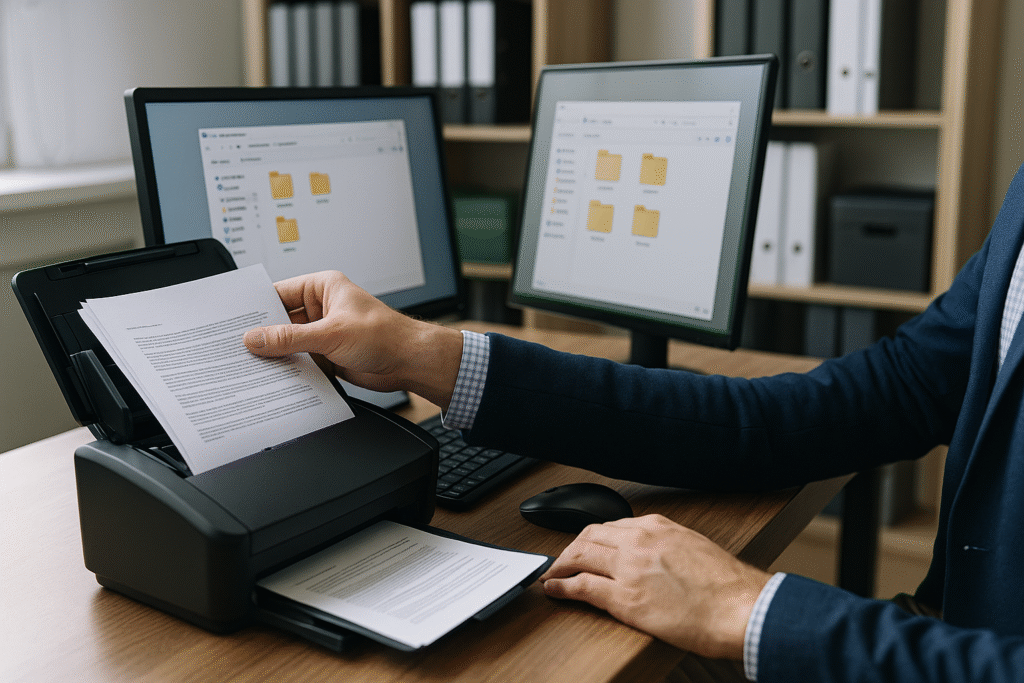 Digitalizacja dokumentów – jak krok po kroku przejść z papieru na e-archiwum