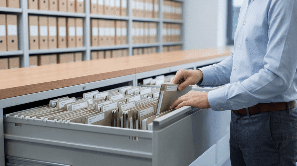 Przechowywanie akt pracowniczych